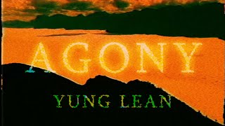 Yung Lean  Agony  visual  lyrics [upl. by Nylodnew188]