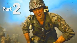 Call of Duty WW2 Walkthrough Gameplay Part 2  Campaign Mission 3  4 COD 2017 [upl. by Atinehc]