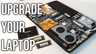 Upgrading Your Laptop  CPU  Graphics  RAM  Disk [upl. by Llewol]