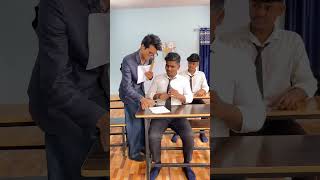 স্যার আর ম্যাডাম লুকিয়ে নকল করলো 😱🤣🤣 school schoollife shortsfeed [upl. by Manvell530]