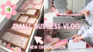 Small Business Vlog  Pack Orders With Me Small Business Packaging Organization amp Packaging Ideas [upl. by Nakeber]