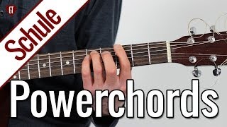 Powerchords  Gitarrenschule [upl. by Desi]