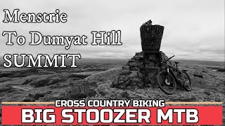 Menstrie To Dumyat Hill Summit Ochil Hills Mountain Biking MTB Scotland STRAVA ROUTE [upl. by Ligriv]