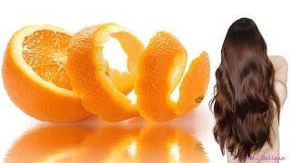 Como aprovechar las Cáscaras de Naranja para Acelerar el Crecimiento del Cabello [upl. by Alaehcim]