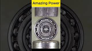 Machine Destroys Ball Bearings amazingfacts crafts amazingshorts [upl. by Maudie]