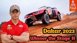 Stage 11 Results Dakar Rally 2023  Car Sebastien Loeb Wins Eleventh Stage [upl. by Lait]