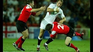 Rugby World Cup 2003 highlights England 28 Wales 17 [upl. by Shult]