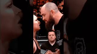 Ronda Rousey Kissing movements ❤️ shorts wwe [upl. by Itida38]