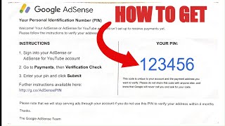 Youtube Adsense PIN Mail Tracking Made EASY [upl. by Melosa696]