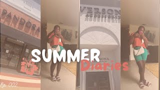 SUMMER DIARIES  Shopping Pandora Versona more etc [upl. by Ogram151]