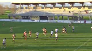 Tiesse Robot Calvisano  Rugby Noceto XVIII giornata di Serie A [upl. by Acire]