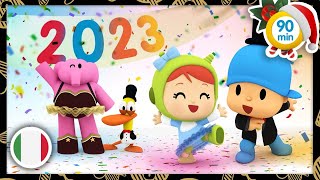 🎊 POCOYO ITALIANO Il Trenino di Capodanno  90 min   VIDEO e CARTONI ANIMATI per bambini [upl. by Horwitz]