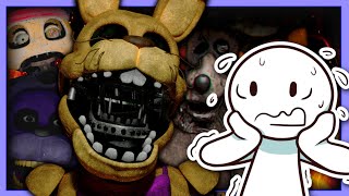 Reviewing Undiscovered FNAF Fan Games creepier than i expected [upl. by Agle467]