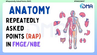 FMGE 2024 Essential Repeatedly Asked Points for Top Scores  RAP  Anatomy  DMA Chennai [upl. by Rufford270]