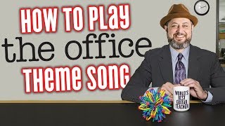 The Office Theme Song  Guitar Lesson [upl. by Nesta]