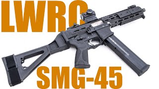 Triggrcon 2019 LWRC SMG 45 The best 45 SMG we’ve seen to date [upl. by Adlei11]