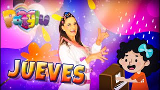 Patylu 💗 Los días de la semana 📅👩🏻‍🏫🎹 Video Oficial [upl. by Mohammad]