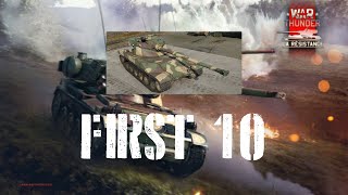 War Thunder First 10 Char 25t With M82 APCBC [upl. by Niamert]