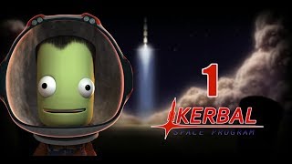 1 Kerbals in Space  Kerbal Space Program Career 14 [upl. by Platus]