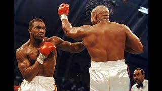 HOLYFIELD v FOREMAN UNDISPUTED TITLES APRIL 19th 1991 LIVE [upl. by Erlinna]