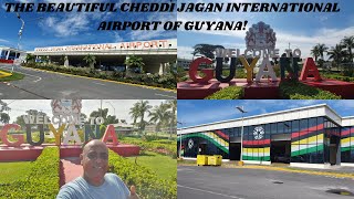 THE BEAUTIFUL CHEDDI JAGAN INTERNATIONAL AIRPORT OF GUYANA [upl. by Rella]