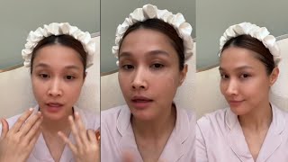 Scha Alyahya Kongsi Night Skincare Routine [upl. by Drhacir]