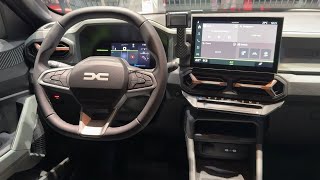 NEW DACIA DUSTER 2024  INTERIOR details NEW INFOTAINMENT system amp DIGITAL COCKPIT [upl. by Bates]