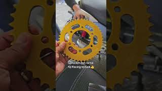 Set sprocket dan rantai Aji Racing  Tekan link untuk pembelian httpsvttiktokcomZS2aMNvHF [upl. by Keane]