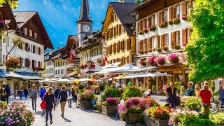 Interlaken Switzerland  Picturesque Swiss Gem is a Paradise for Tranquility amp Adventurers 🇨🇭 [upl. by Georgi]