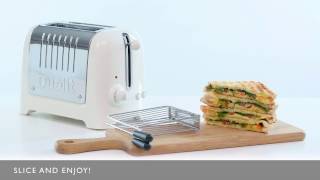 How to make a toasted sandwich with the Dualit Lite Toaster and Sandwich Cage [upl. by Annasor]