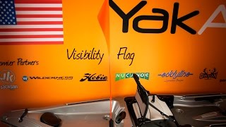 YakAttack VISIFlag  Kayak Fishing Visibility Flag [upl. by Ashleigh]