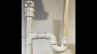 How to vent a p trap with an air admittance valve [upl. by Isaac53]