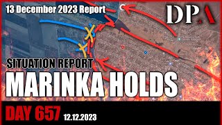 MARINKA IS FALLING finally 5 x major Russia Offensive Ops in full flow  Ukraine SITREP D657 [upl. by Aselehc]