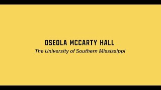 Residence Hall Video Tour – Oseola McCarty Hall [upl. by Jandel]