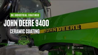 JOHN DEERE 9400 FULL RESTORATION  BK INDUSTRIAL COATINGS [upl. by Any]