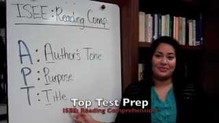 ISEE Reading Comprehension Tips and Review  TopTestPrepcom [upl. by Jack]