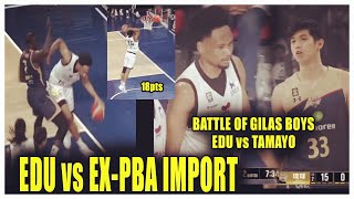 Aj Edu KAYOD KALABAW vs EXPBA IMPORT pero NIGHTMARE GAME ng TOYAMA vs RYUKYU  GAME HIGHLIGHTS [upl. by Rochester]