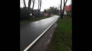 Freiwillige Feuerwehr Benneckenstein auf einer Einsatzfahrt zu einem Baum auf Straße [upl. by Kinzer]