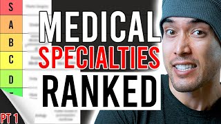 Ranking Doctor Specialties from BEST to WORST Part 1 [upl. by Dorcy849]