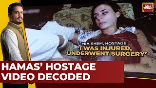 Shiv Aroor Decodes Israels Hostage Crisis After HAMAS Releases Videos [upl. by Bor]