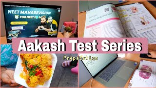 Preparing for my First Aakash test📑 neet2024  Day in Hostel Student life🔥 [upl. by Dimo12]