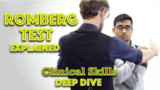 Romberg Test  Proprioception Exam Explained  Clinical Skills Deep Dive  Dr Gill [upl. by Id]