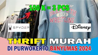 Cek Lokasi Thrift Murah Di Purwokerto September 2024  Rekomendasi Tempat Thrift Di Purwokerto [upl. by Nnylaehs862]