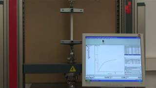 Zugversuch mit der ZwickPrüfvorrichtung [upl. by Strain]