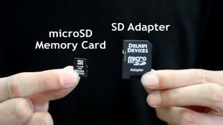 How To Insert amp Remove a microSD card from the SD Adapter [upl. by Darda]