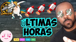 ÚLTIMA OPORTUNIDADE  PRÉ VENDA UNICORN BSC NA PINKSALE 🔥 1000X 🚀 [upl. by Aihcsrop33]