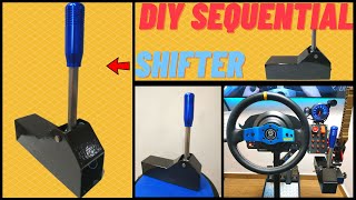 DIY Sequential Shifter for simracing [upl. by Fridell]