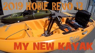 2019 Hobie Revolution 13 YakAttack GT90 GearTrac and KeelEasy Install [upl. by Bill]