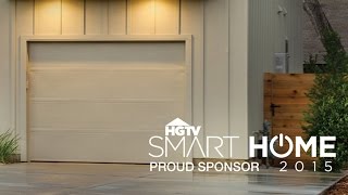 HGTV Smart Home 2015 featuring LiftMaster [upl. by Einiffit647]