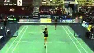 proton malaysia open 2010 day 2 mew choo wong vs linda weni fanerti1 clip1 [upl. by Nikolaos]